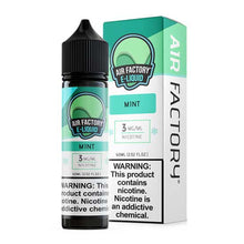 Air Factory Mint 60ml | Freebase E-Liquid | thesmokeplug.com