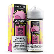 Air Factory Pink Punch Salts 100ml Tobacco Free E-Liquid | thesmokeplug.com