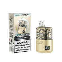 Banana Cake Flavored Spaceman 10K Pro Disposable Vape Device 10PK | The Smoke Plug