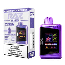 Frozen Cherry Apple Flavored Raz DC25000 Disposable Vape Device - 25K Puffs - 10PK | The Smoke Plug