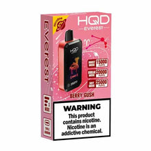 Berry Gush Flavored HQD Cuvie Everest Disposable Vape Device - 2500K Puffs | The Smoke Plug