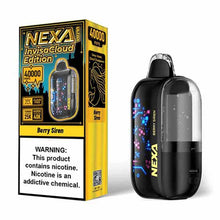 Berry Siren (Invisa Cloud Edition) Flavored NEXA Ultra 50000 Disposable Vape Device - 50K Puffs - 1PC | The Smoke Plug
