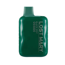 Black Mint Flavored EBDesign LOST MARY OS5000 Disposable Vape Device - 5000 Puffs | thesmokeplug.com - 1PC