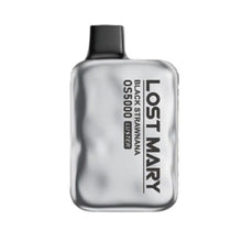 Black Strawnana Flavored EBDesign LOST MARY OS5000 Disposable Vape Device - 5000 Puffs | thesmokeplug.com - 1PC