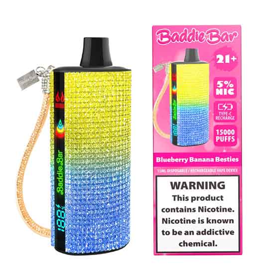 Baddie Bar Disposable Vape Device | 15000 Puffs