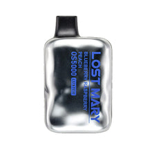 Blueberry Raspberry Peach Flavored EBDesign LOST MARY OS5000 Disposable Vape Device - 5000 Puffs | thesmokeplug.com - 1PC