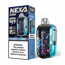 Blueberry Watermelon Flavored NEXA Ultra 50003 Disposable Vape Device - 50K Puffs - 1PC | The Smoke Plug