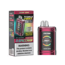 Cherry Bomb Flavored Spaceman Prism 20K Disposable Vape Device 3PK | The Smoke Plug