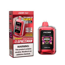 Cherry Fizz Flavored Spaceman Nebula 25K Plus Disposable Vape Device 6PK | The Smoke Plug