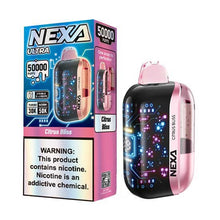 Citrus Bliss Flavored NEXA Ultra 50007 Disposable Vape Device - 50K Puffs - 1PC | The Smoke Plug