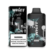 Clear Flavored Whiff Remix Disposable Vape Device by Scott Storch 5000 Puffs