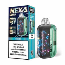 Cool Mint Flavored NEXA Ultra 50008 Disposable Vape Device - 50K Puffs - 1PC | The Smoke Plug