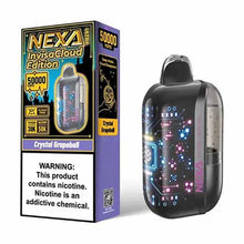 Crystal Grapeball (Invisa Cloud Edition) Flavored NEXA Ultra 50009 Disposable Vape Device - 50K Puffs - 1PC | The Smoke Plug
