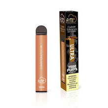 Cuban Tobacco flavored Fume ULTRA Disposable Vape Device 2500Puffs - 6PK