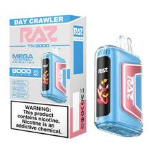 Day Crawler Flavored Raz TN9000 Disposable Vape Device - 9000K Puffs - 10PK | The Smoke Plug