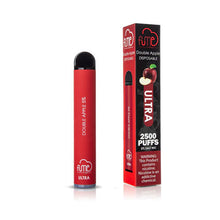 Double Apple flavored Fume ULTRA Disposable Vape Device 2500Puffs - 6PK