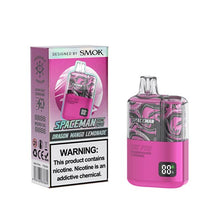 Dragon Mango Lemonade Flavored Spaceman 10K Pro Disposable Vape Device 10PK | The Smoke Plug