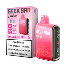 Dragon Melon Flavored Geek bar Pulse Disposable Vape Device - 15000 Puffs | thesmokeplug.com - 10PK