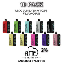 Fume ETERNITY 2% Disposable Vape Device | 20000 Puffs - 10PK