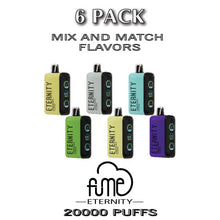 Fume ETERNITY Disposable Vape Device | 20000 Puffs – 6PK