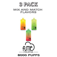 Fume FRUITIA Disposable Vape Device | 8000 Puffs - 3PK