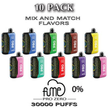 Fume PRO ZERO 0% Disposable Vape Device 30000 Puffs - 10PK