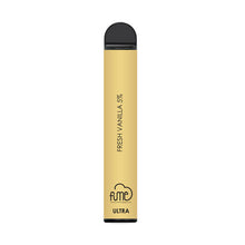 Fresh Vanilla Flavored Fume ULTRA Disposable Vape Device 10PK |The Smoke Plug