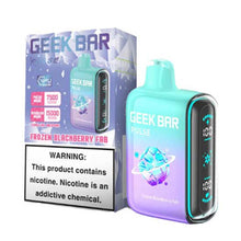 Frozen Blackberry Fab Flavored Geek Bar Pulse Disposable Vape Device 10PK | The Smoke Plug
