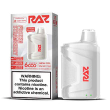 Frozen Strawberry Flavored Raz CA6000 Disposable Vape Device - 6000 Puffs | thesmokeplug.com -1PC