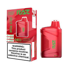 Fuji Pear Flavored Raz CA6000 Disposable Vape Device - 6000 Puffs | thesmokeplug.com -1PC
