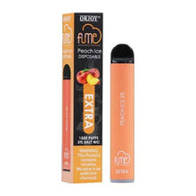 FUME EXTRA 5mg Peach Ice Flavored Disposable Vape - 10PK
