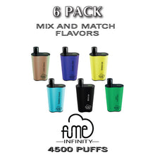 Tropical Fruit Flavored Fume INFINITY Plus 4500 Disposable Vape Device - 4500K Puffs - 6PK | The Smoke Plug