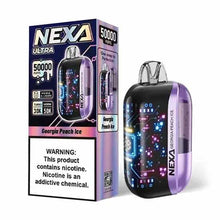 Georgia Peach Ice Flavored NEXA Ultra 50013 Disposable Vape Device - 50K Puffs - 1PC | The Smoke Plug