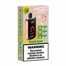 Glacier Melon Flavored HQD Cuvie Everest Disposable Vape Device - 2500K Puffs | The Smoke Plug