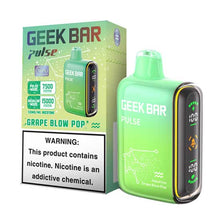 Grape Blow Pop Flavored Geek bar Pulse Disposable Vape Device - 15000 Puffs | thesmokeplug.com - 10PK