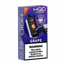 Grape Flavored HQD Cuvie Everest Disposable Vape Device - 2500K Puffs | The Smoke Plug
