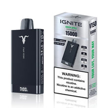 Green Apple Flavored Ignite V150 Disposable Vape Device - 15K Puffs - 10PK | The Smoke Plug