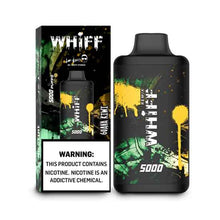 Frosted Mint Flavored Whiff Remix Disposable Vape Device by Scott Storch 5000 Puffs