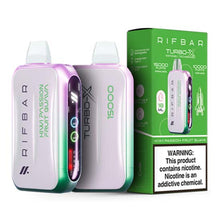 Kiwi Passion Fruit Guava Flavored Rifbar Turbo-X Disposable Vape Device 1PC | The Smoke Plug