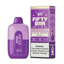 Kyoho Grape Jelly Flavored FIFTY BAR 6500 Disposable Vape Device 3PK | The Smoke Plug