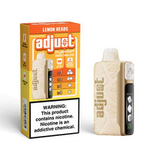 Lemon Heads Flavored Adjust MySweet Disposable Vape Device - 1200K Puffs - 10PK |The Smoke Plug