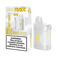 Lemon Lime Flavored Raz CA6000 Disposable Vape Device - 6000 Puffs | thesmokeplug.com -1PC