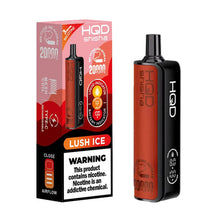 Lush Ice 3mg Flavored HQD Shisha Hookah 3mg Disposable Vape Device - 20K Puffs - | The Smoke Plug