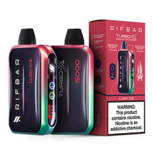 Lush Ice Flavored Rifbar Turbo-X Disposable Vape Device 10PK | The Smoke Plug