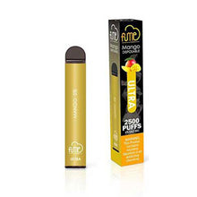 Mango flavored Fume ULTRA Disposable Vape Device 2500Puffs - 6PK