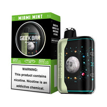 Miami Mint Flavored Geek Bar Pulse X Platinum Disposable Vape Device - 25K Puffs - 10PK | The Smoke Plug