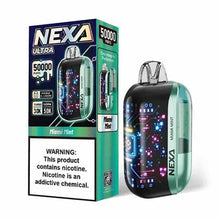 Miami Mint Flavored NEXA Ultra 50016 Disposable Vape Device - 50K Puffs - 1PC | The Smoke Plug