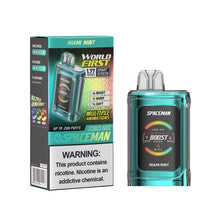 Miami Mint Flavored Spaceman Prism 20K Disposable Vape Device 3PK | The Smoke Plug
