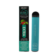 FUME EXTRA 5mg Miami Mix Flavored Disposable Vape - 3PK