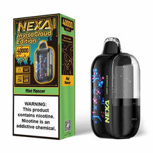 Mint Mancer (Invisa Cloud Edition) Flavored NEXA Ultra 50017 Disposable Vape Device - 50K Puffs - 1PC | The Smoke Plug